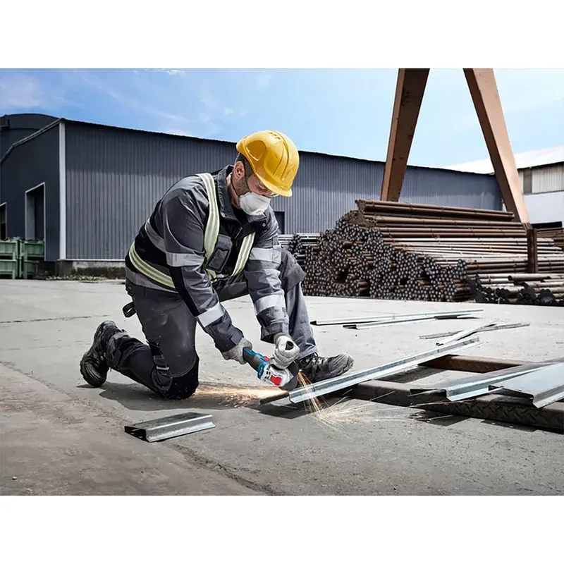 Gwx 18v-8 (125 Mm) + 2 Bat 4.0+ Lboxx Haakse Slijper de Bosch – image du produit 5 sur 6