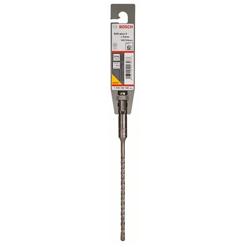 Hamerboren SDS-plus-5 5 x 100 x 165 mm by Bosch Professional – product image