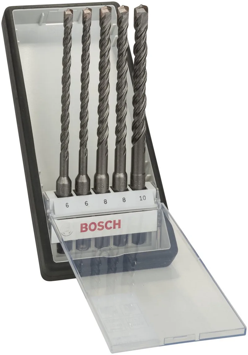Hamerboren SDS-plus-5 Ø 6,6,8,8,10 x 165mm van Bosch Professional – productafbeelding