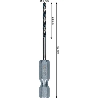 Hexagonal Metal Hss Pointeq 2 Mm Metaalboor by Bosch – product image 3 of 6