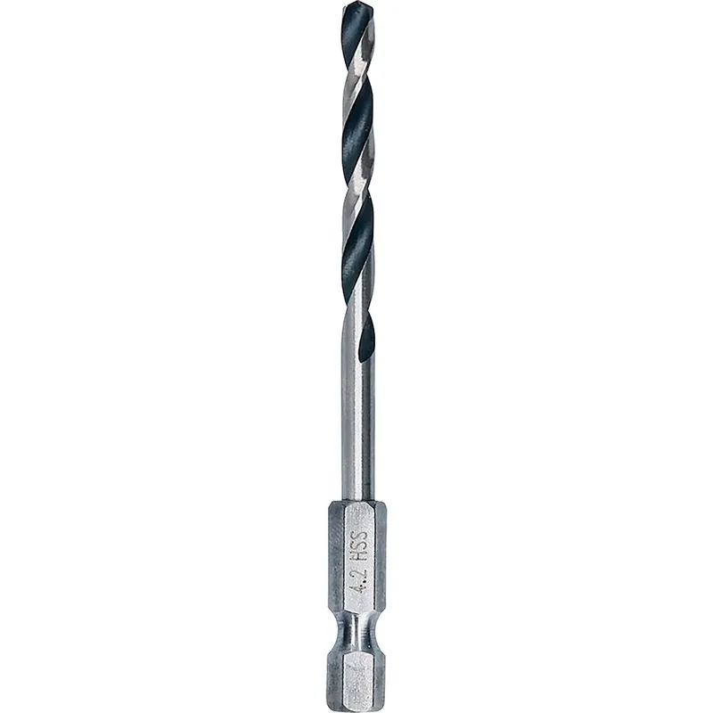 Hexagonal Metal Hss Pointeq 4.2 Mm Metaalboor van Bosch – productafbeelding 1 van 2