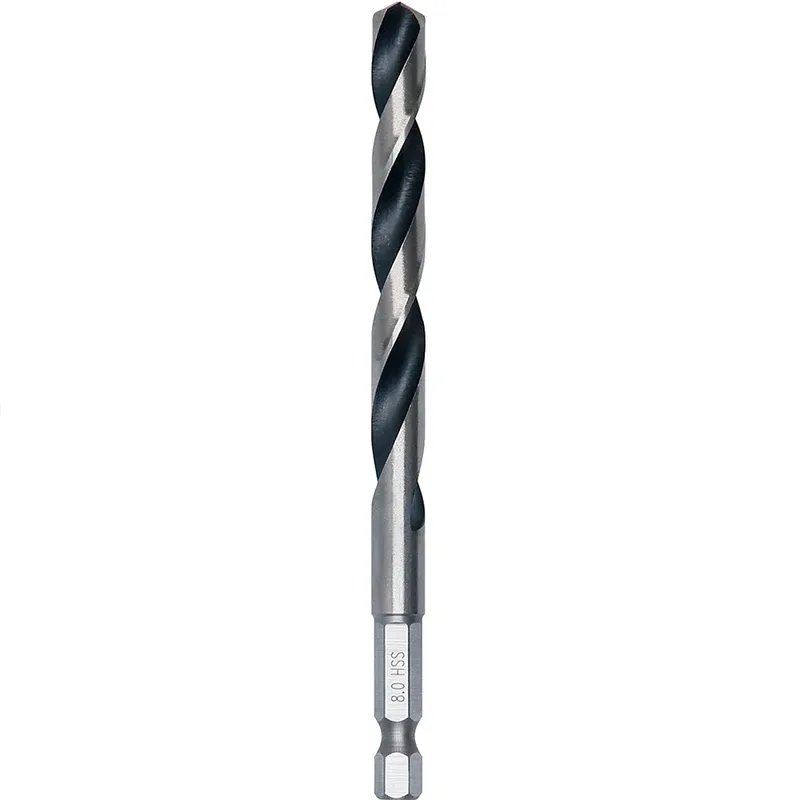 Hexagonal Metal Hss Pointeq 8 Mm Metaalboor van Bosch – productafbeelding 1 van 6