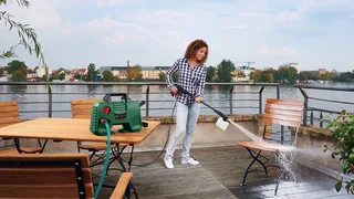 Bosch Diy Nettoyeur Haute Pression Easyaquatak 120 de Bosch Home & Garden, Vert – image du produit 5 sur 5