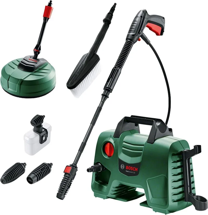 hogedrukreiniger EasyAquatak 120 (1500 W, druk: 120 bar, kartonnen doos) de Bosch Home & Garden – image du produit