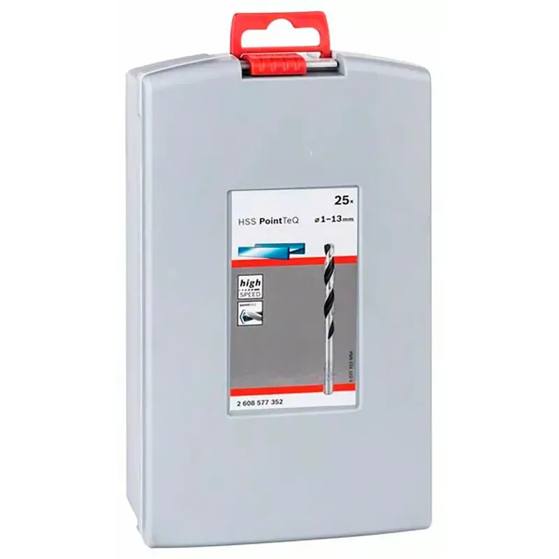 HSS PointTeQ Serie - Boorset - 25 stuks - Metaalboren - Snelle en Precieze Boringen van Bosch – productafbeelding 2 van 6