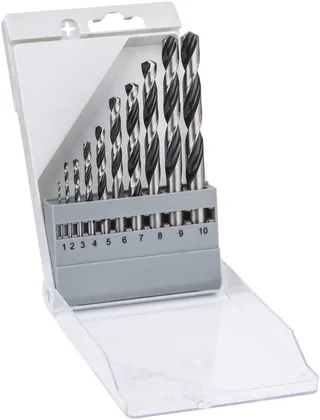 HSS PointTeQ Serie - Boorset Metalen - 10-delig - Snelle Boorsnelheid - Zelfcentrerende Punt van Bosch Professional – productafbeelding 1 van 5