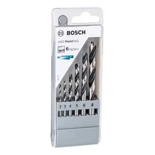 HSS PointTeQ Serie - Metaalboorset - 6-delig - Snel en Nauwkeurig de Bosch Professional – image du produit 2 sur 4