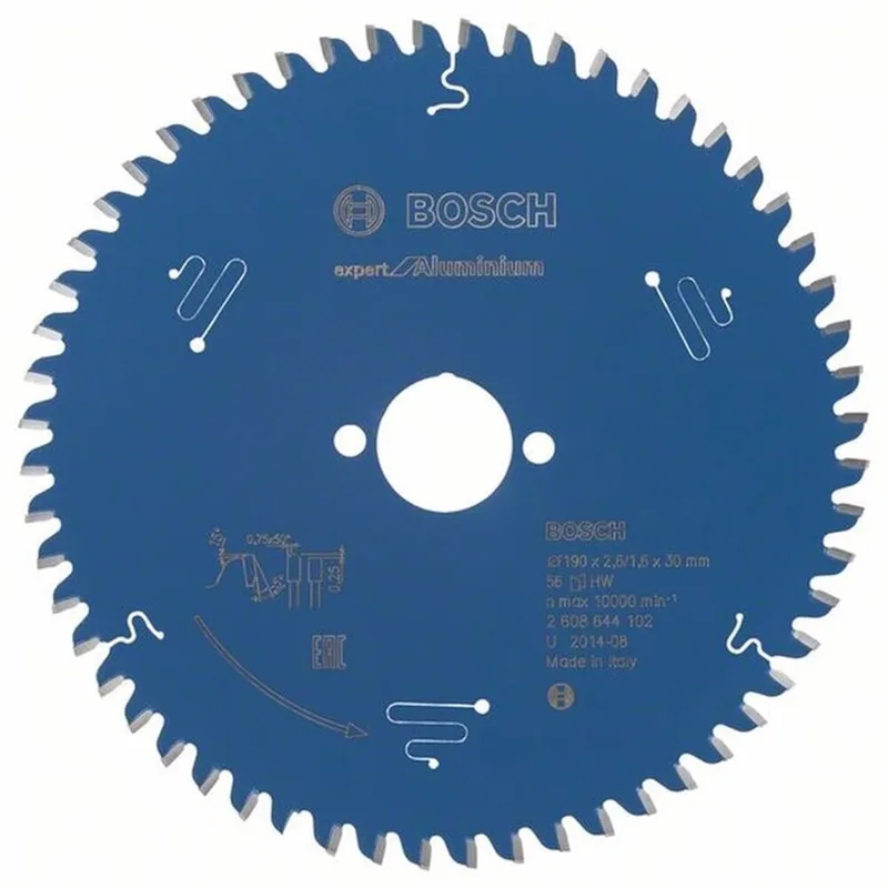 Kreissägeblatt AD 190mm Z.56 HLTCG Schnitt-B.2,6mm de Bosch Professional – image du produit 2 sur 2