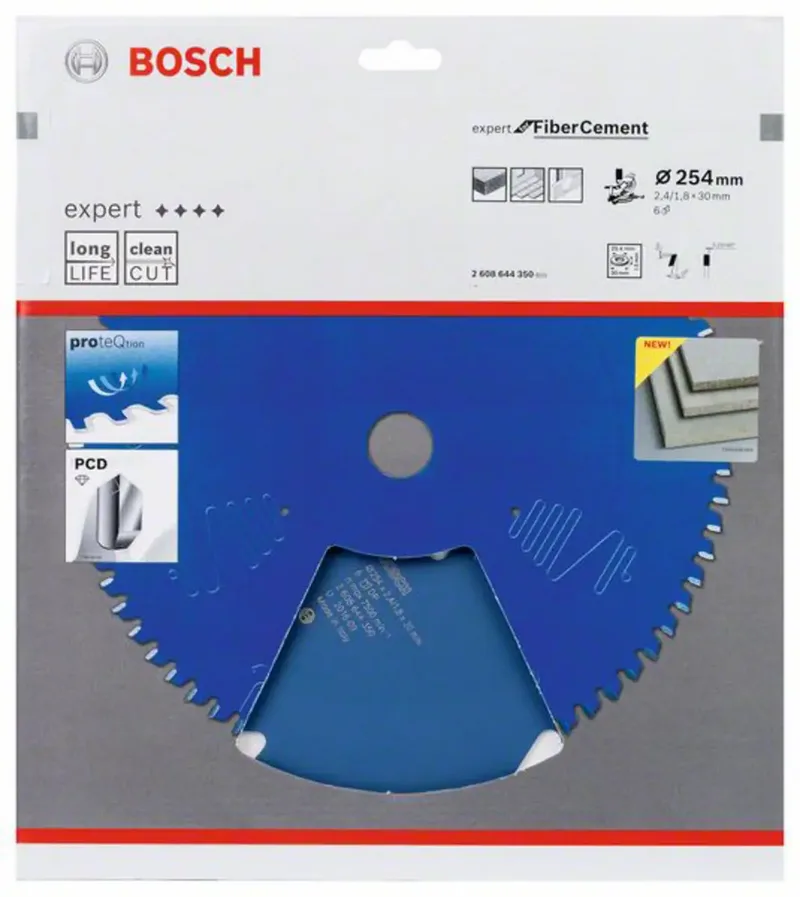 Kreissägeblatt Expert for Fibre Cement 254 x 30 x 2,4 mm 6 de Bosch Professional – image du produit 2 sur 2