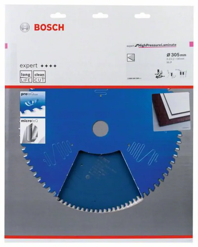 Kreissägeblatt Expert for High Pressure Laminate 305 x 30 x 3,2 mm 96 von Bosch Professional – Produktbild 2 von 2