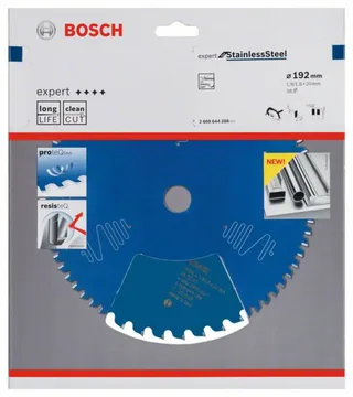 Kreissägeblatt Expert for Stainless Steel 192 x 20 x 1,9 x 38 von Bosch Professional – Produktbild 2 von 2