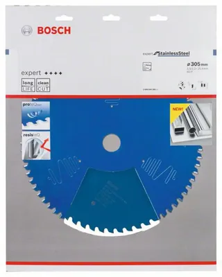 Kreissägeblatt Expert for Stainless Steel 305 x 25,4 x 2,5 x 60 de Bosch Professional – image du produit 2 sur 2