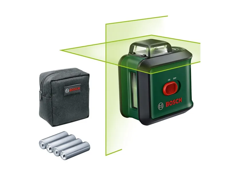 Kreuzlinienlaser UniversalLevel 360 by Bosch, Green, Black – product image 3 of 3