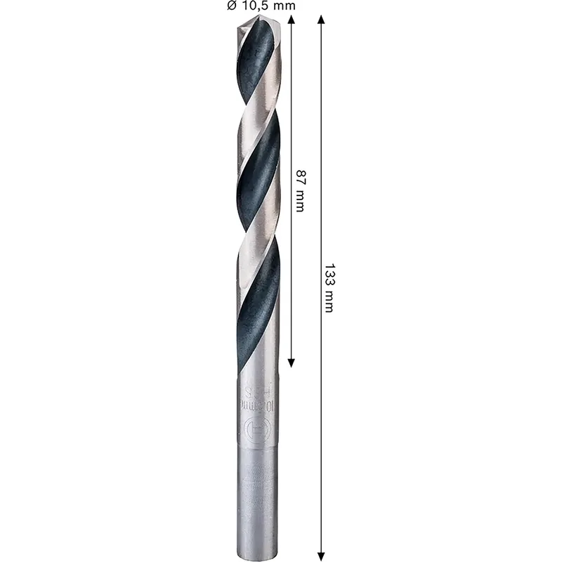 Metal Hss Pointeq Reduced Shank 10.5 Mm Metaalboor by Bosch Professional – product image 2 of 2
