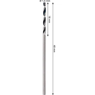 Metal Hss Pointteq 1.5 Mm Metaalboor 2 Eenheden de Bosch Professional – image du produit 2 sur 6