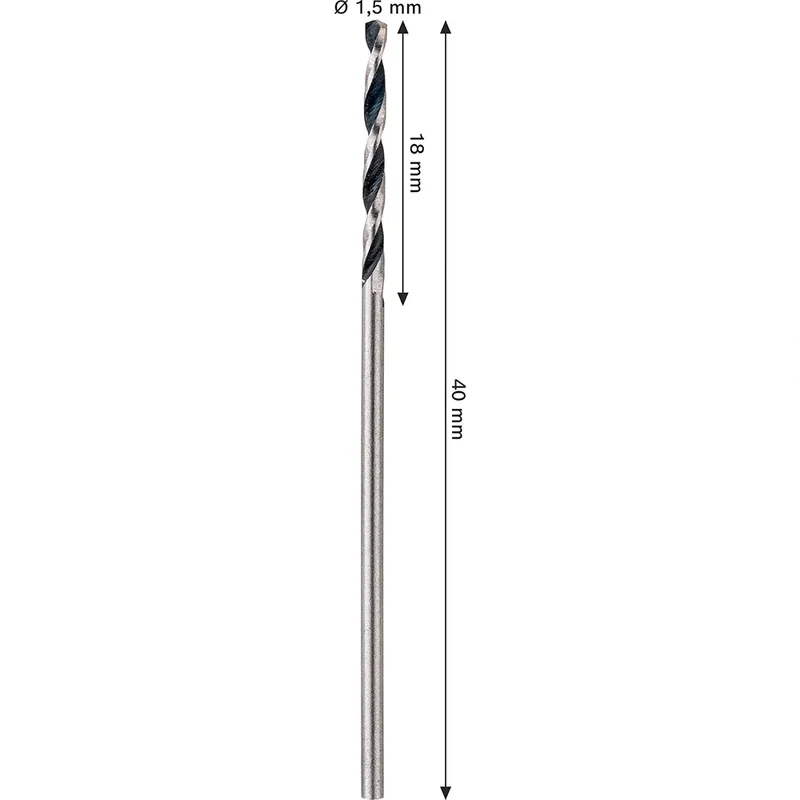 Metal Hss Pointteq 1.5 Mm Metaalboor 2 Eenheden de Bosch Professional – image du produit 2 sur 6