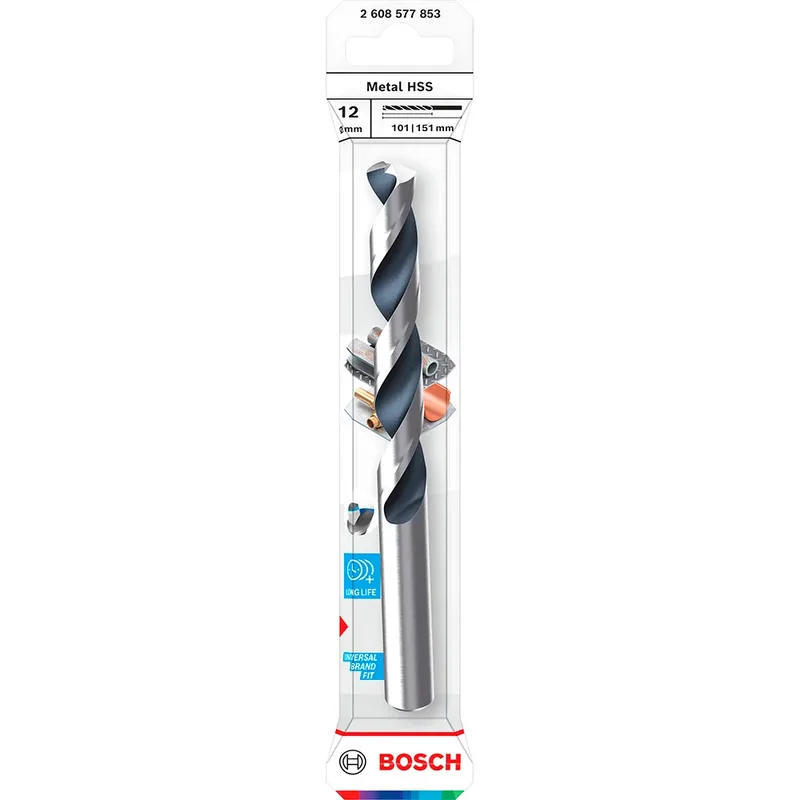 Metal Hss Pointteq 12.0 Mm Metaalboor de Bosch – image du produit 1 sur 6