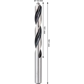 Metal Hss Pointteq 151x13.0 Mm Metaalboor de Bosch Professional – image du produit 2 sur 6