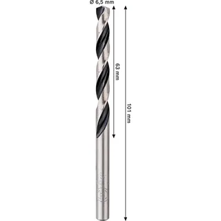 Metal Hss Pointteq 6.5 Mm Metaalboor de Bosch – image du produit 2 sur 6