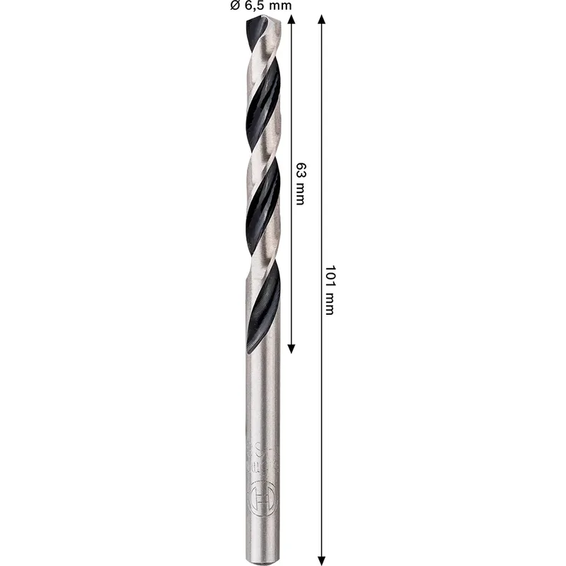Metal Hss Pointteq 6.5 Mm Metaalboor de Bosch – image du produit 2 sur 6