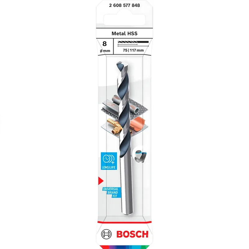Metal Hss Pointteq 8.0 Mm Metaalboor de Bosch Professional – image du produit 1 sur 6
