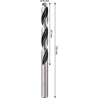 Metal Hss Pointteq 9.0 Mm Metaalboor de Bosch Professional – image du produit 2 sur 6