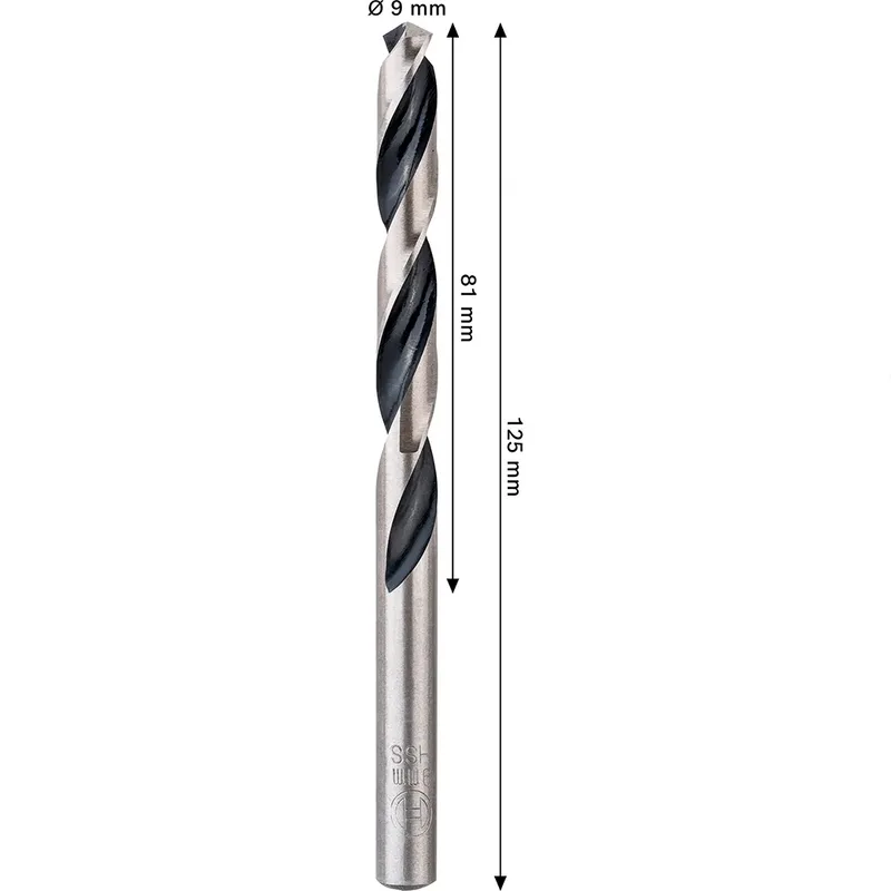 Metal Hss Pointteq 9.0 Mm Metaalboor de Bosch Professional – image du produit 2 sur 6