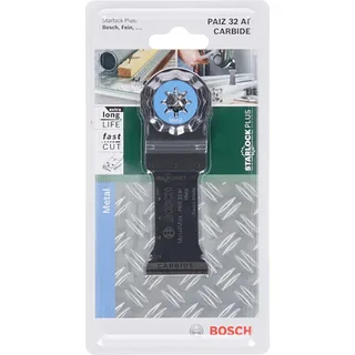 PAIZ 32 AT Carbide invalzaagblad - 32 x 50 mm - Voor metaal de Bosch Professional – image du produit 2 sur 2