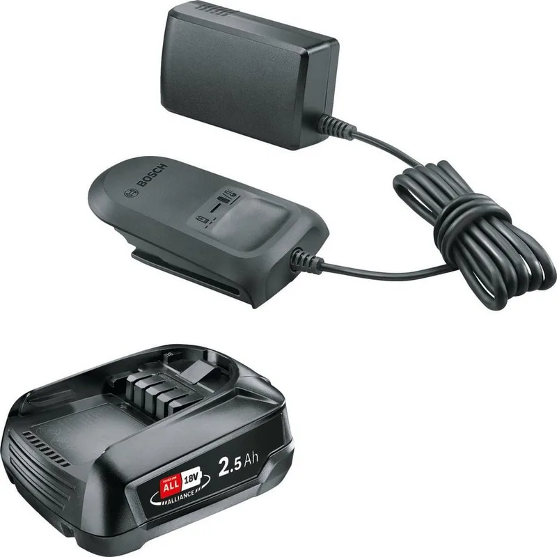 POWER FOR ALL 18V 2,5 Ah Accu Set van Bosch, Zwart – productafbeelding