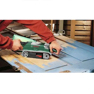 PBS 75 AE Bandschuurmachine - 750 W - 76 x 165 mm schuuroppervlak by Bosch Home & Garden – product image 2 of 6