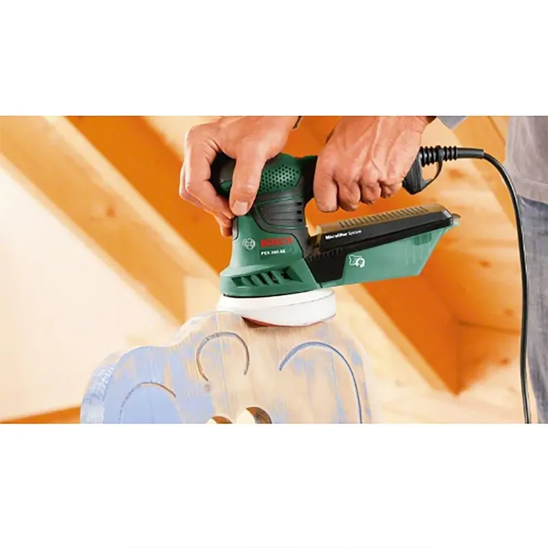 PEX 300 AE Excentrische schuurmachine - 270 Watt - 125 mm schuurplateau van Bosch – productafbeelding 6 van 6