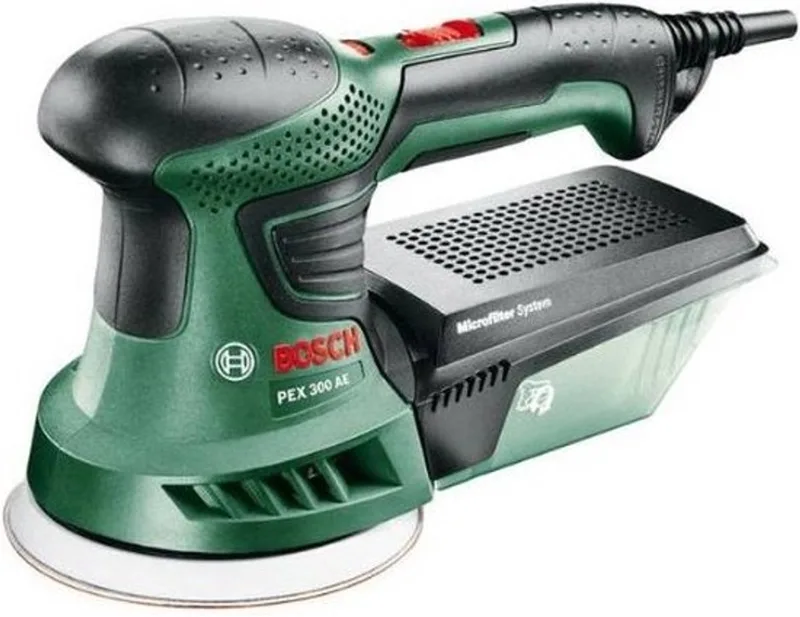 PEX 300 AE Excentrische schuurmachine - 270 Watt - 125 mm schuurplateau van Bosch – productafbeelding 1 van 6