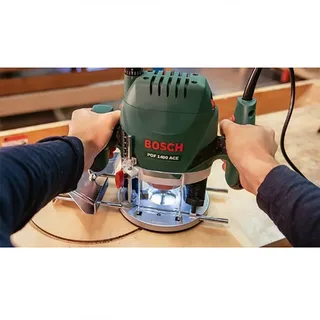 POF 1400 ACE Bovenfrees - op snoer - 650 W van Bosch, Groen – productafbeelding 4 van 5