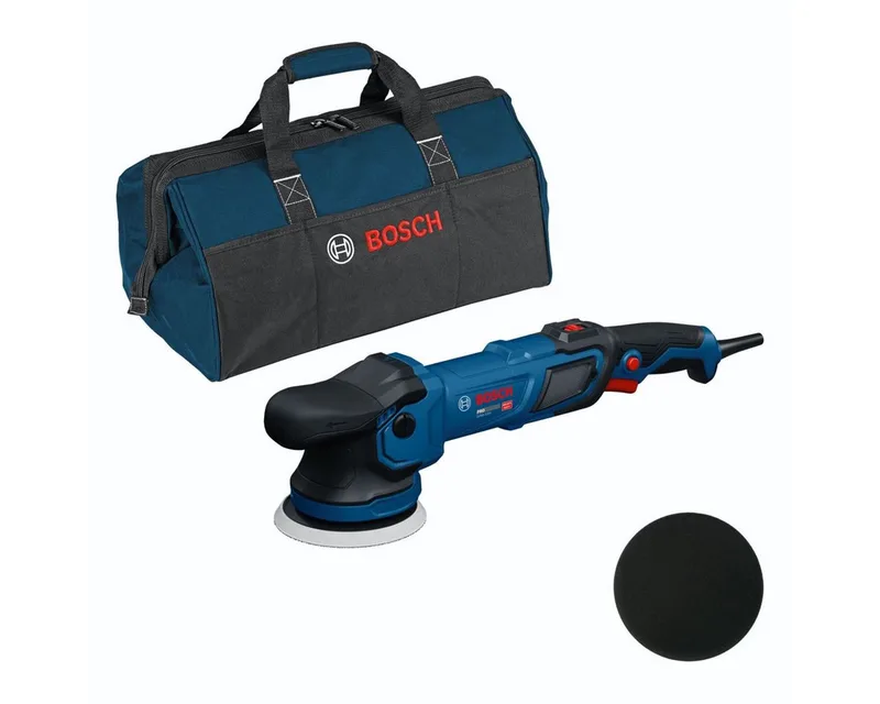 Poliermaschine GPX9-125S Polierer von Bosch, Blau, Schwarz – Produktbild 1 von 3
