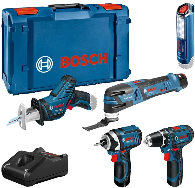 Professional Accu combiset 5-delig 12V 3x 2.0Ah in XL-Boxx - 0615990N1D van Bosch – productafbeelding 1 van 2