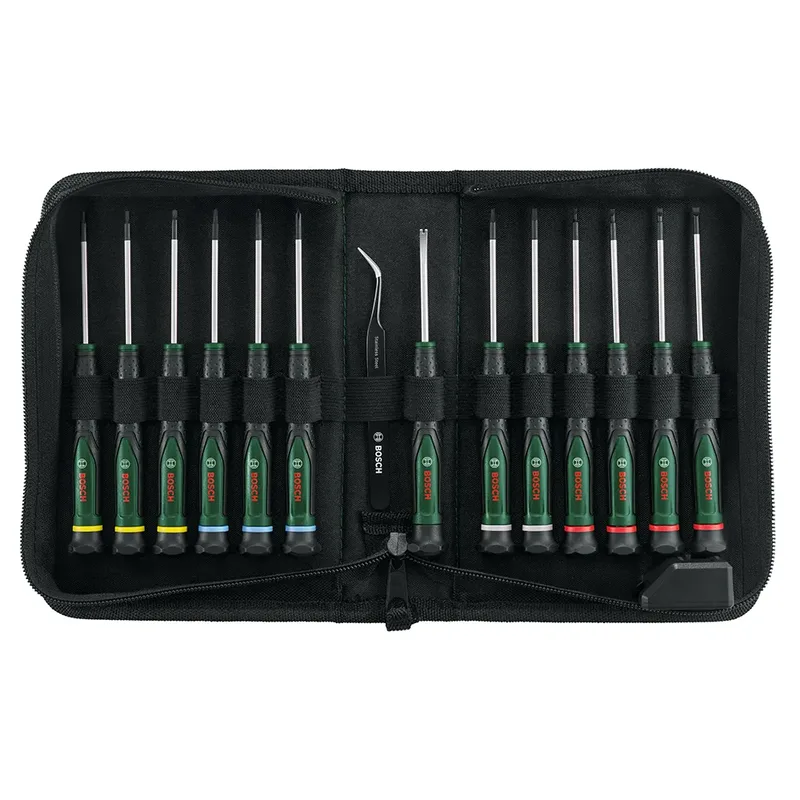 Precision Schroevendraaierset 15 Eenheden von Bosch – Produktbild 1 von 3