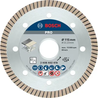 Pro Ceramic Diamond 115 X 22.23 Mm Diamantdoorslijpschijf von Bosch Professional – Produktbild 1 von 3