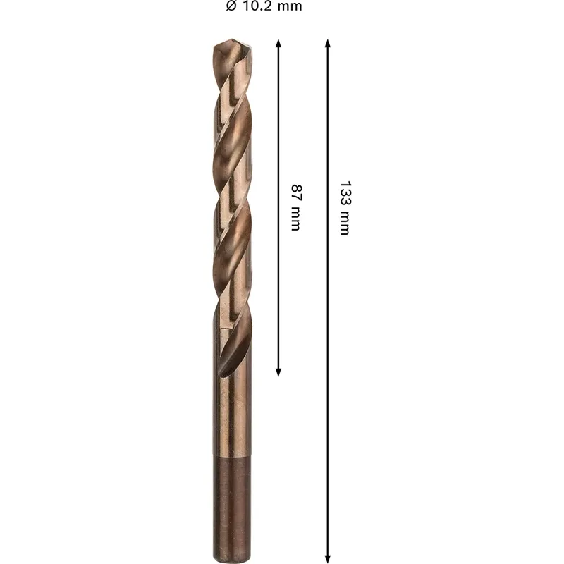 Pro Hss-co Din 338 10.2x87x133 Metaalboor by Bosch Professional – product image 2 of 6