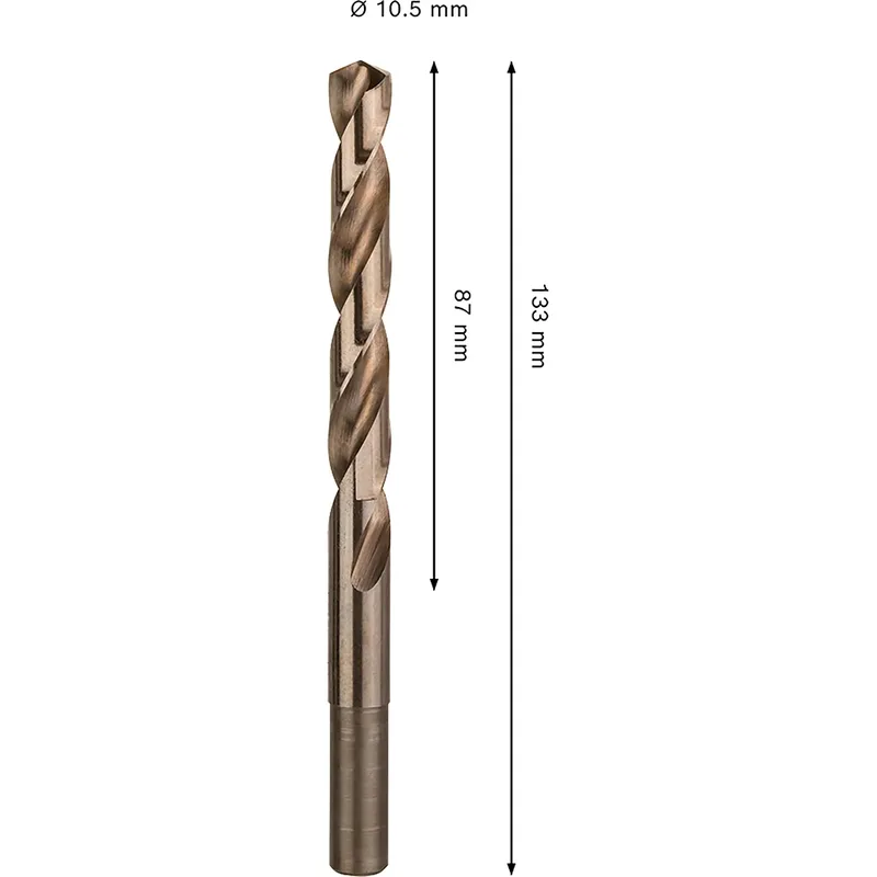 Pro Hss-co Din 338 10.5x87x133 Metaalboor by Bosch Professional – product image 2 of 2