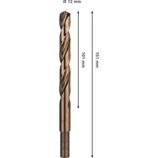 Pro Hss-co Din 338 12x101x151 Metaalboor de Bosch Professional – image du produit 2 sur 6