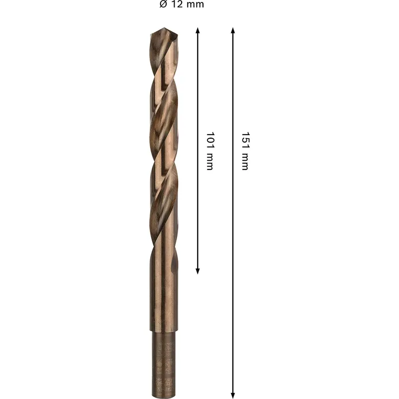 Pro Hss-co Din 338 12x101x151 Metaalboor de Bosch Professional – image du produit 2 sur 6