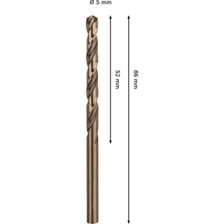 Pro Hss-co Din 338 5x52x86 Metaalboor by Bosch – product image 2 of 6
