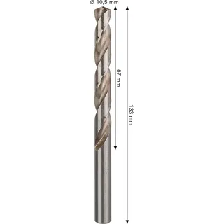 Pro Hss-g Din 338 10.5x87x133 Metaalboor by Bosch Professional – product image 2 of 2