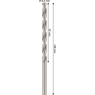 Pro Hss-g Din 340 6.5x97x148 Metaalboor von Bosch Professional – Produktbild 2 von 6