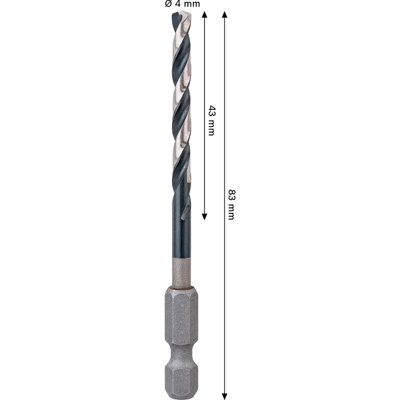 Pro Hss Impact 4.0x43x83 Metaalboor by Bosch – product image 2 of 6