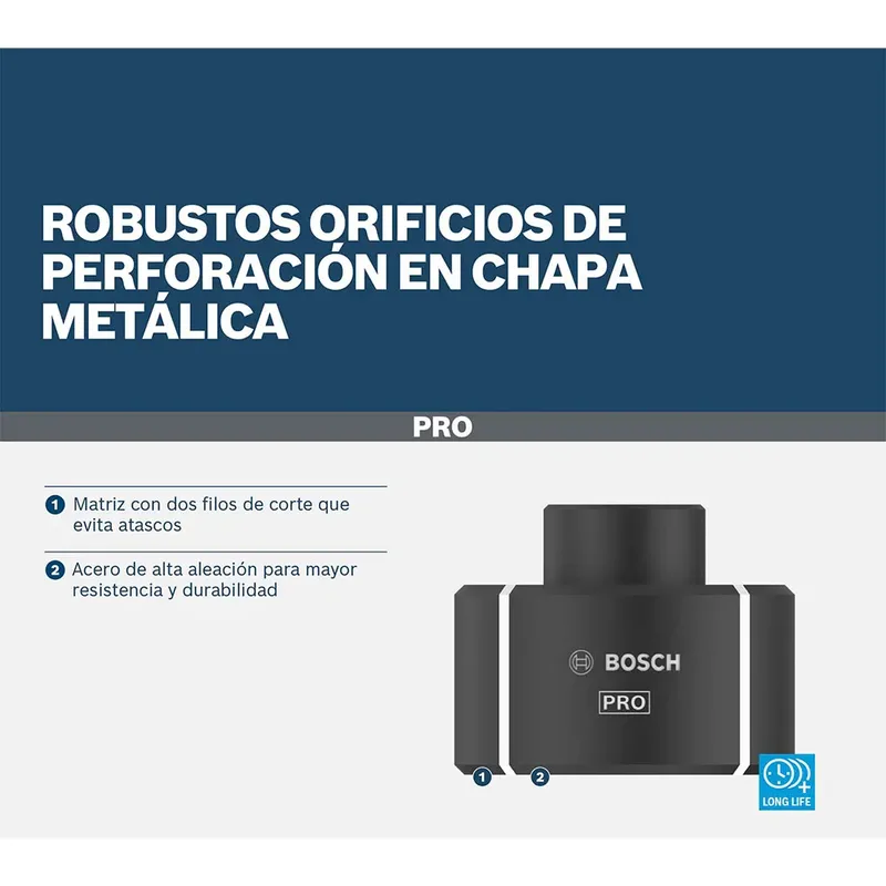 PRO krimptang SF10 CU 10 mm² koper - 2608001158 de Bosch Professional – image du produit 3 sur 4