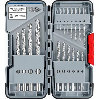 Pro Metal Hss-g Twist Borenset 18 Stukken de Bosch Professional – image du produit 2 sur 3