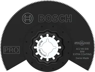 PRO Serie - Segmentzaagblad - ACZ 85 EIB - Starlock Systeem - 85 mm - Bi-Metalen Constructie de Bosch Professional – image du produit 1 sur 6