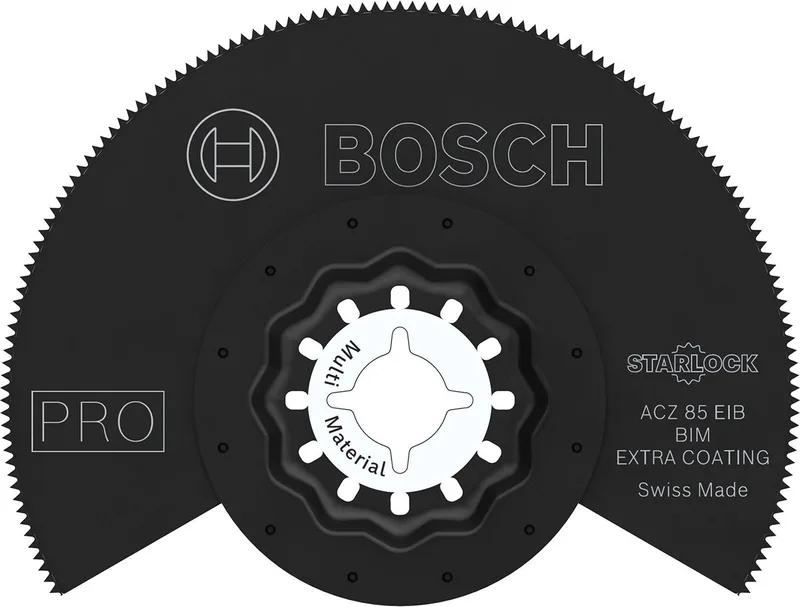 PRO Serie - Segmentzaagblad - ACZ 85 EIB - Starlock Systeem - 85 mm - Bi-Metalen Constructie de Bosch Professional – image du produit 1 sur 6