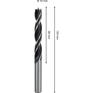 Pro Wood 10x120 Mm Houtboor van Bosch – productafbeelding 2 van 6